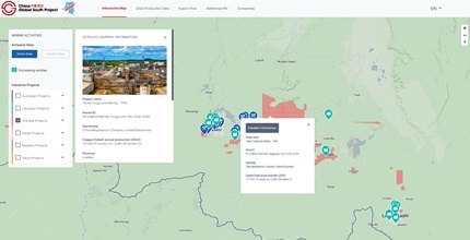 Interactive Map of Copper & Cobalt Production in the DR Congo Screenshot